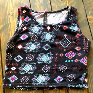 Full tilt Crop Top Size Medium